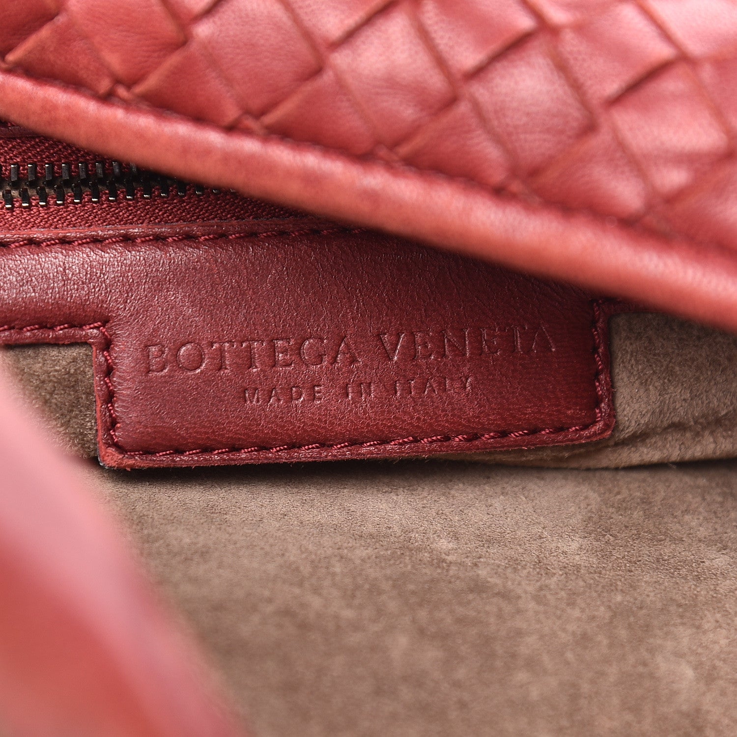 Bottega Veneta Nappa Intrecciato Medium Veneta Hobo Vermillion 6 of 13