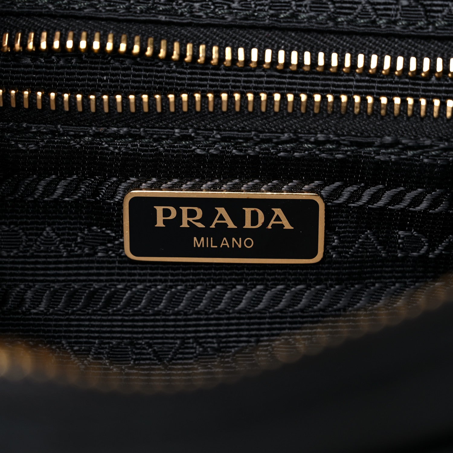 Prada Tessuto Nylon Saffiano Crossbody Bag Black 5 of 7