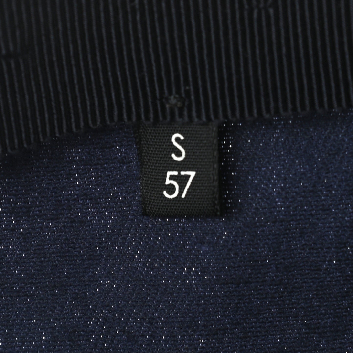 Cotton Moth Embroidered Baseball Hat 57 Navy