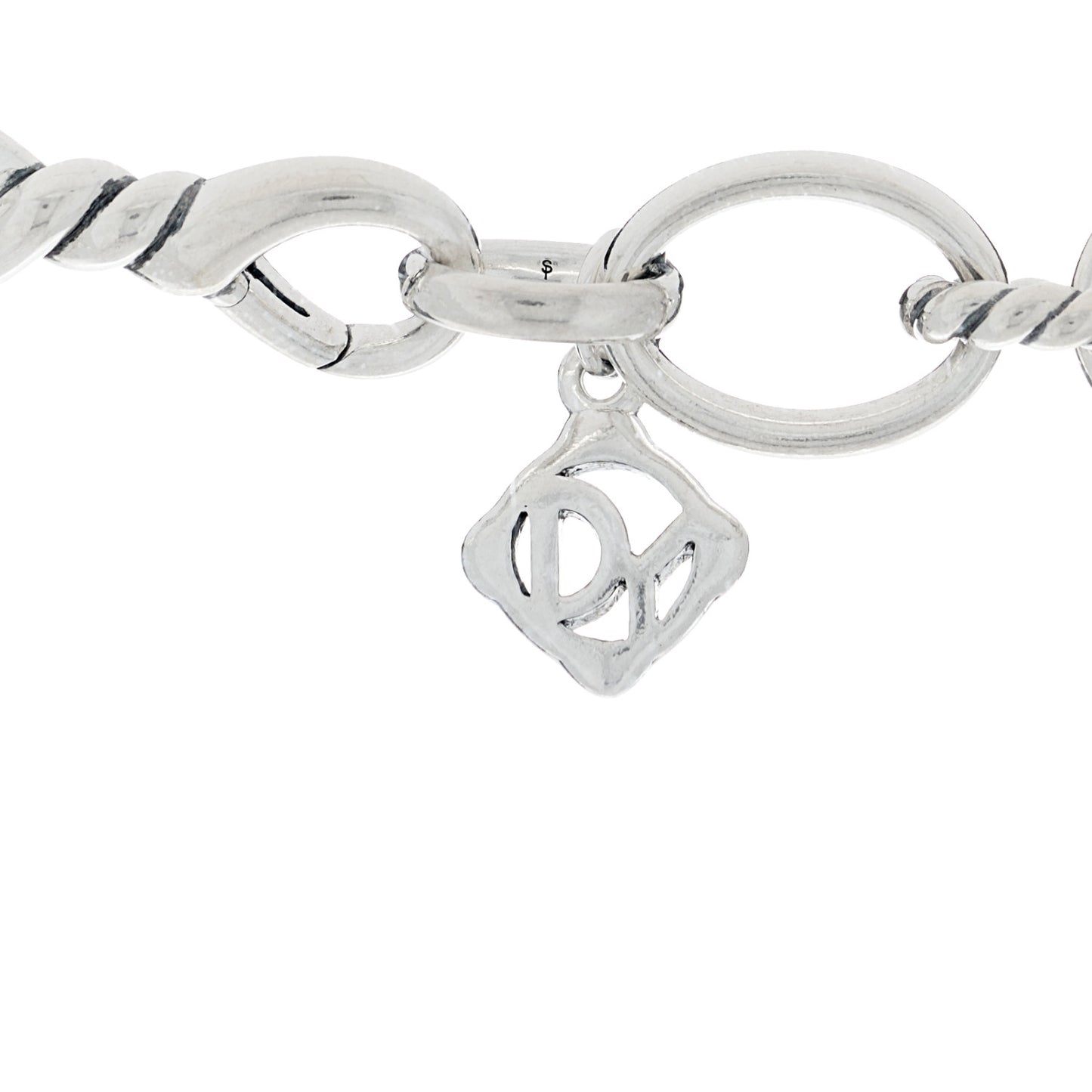 Sterling Silver Pearl Medium Continuance Chain Necklace