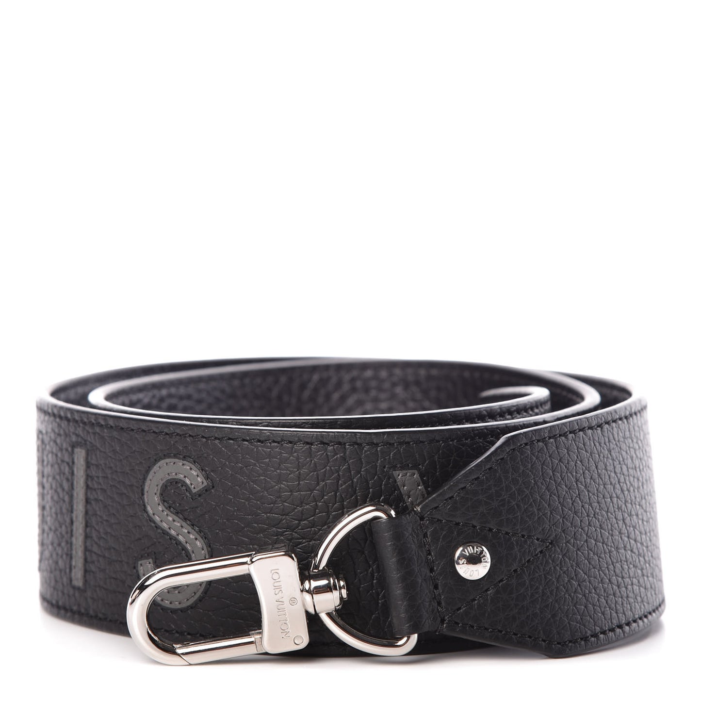 Taurillon Bandouliere Shoulder Strap Black
