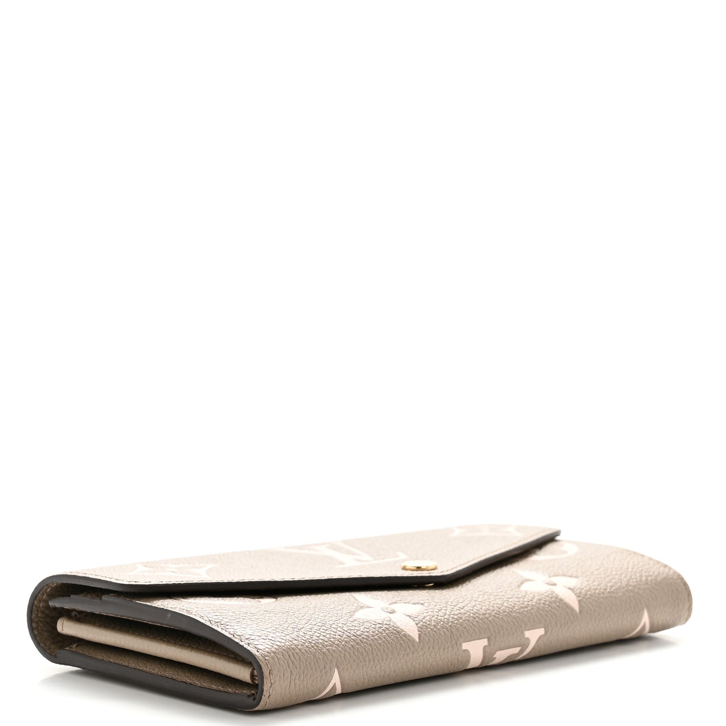 Empreinte Monogram Giant Sarah Wallet Tourterelle Creme