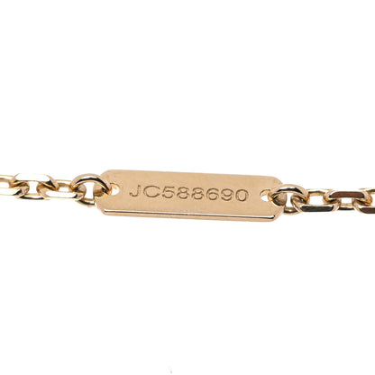 Van Cleef & Arpels 18K Yellow Gold Guilloche Magic Alhambra Long Necklace 4 of 8
