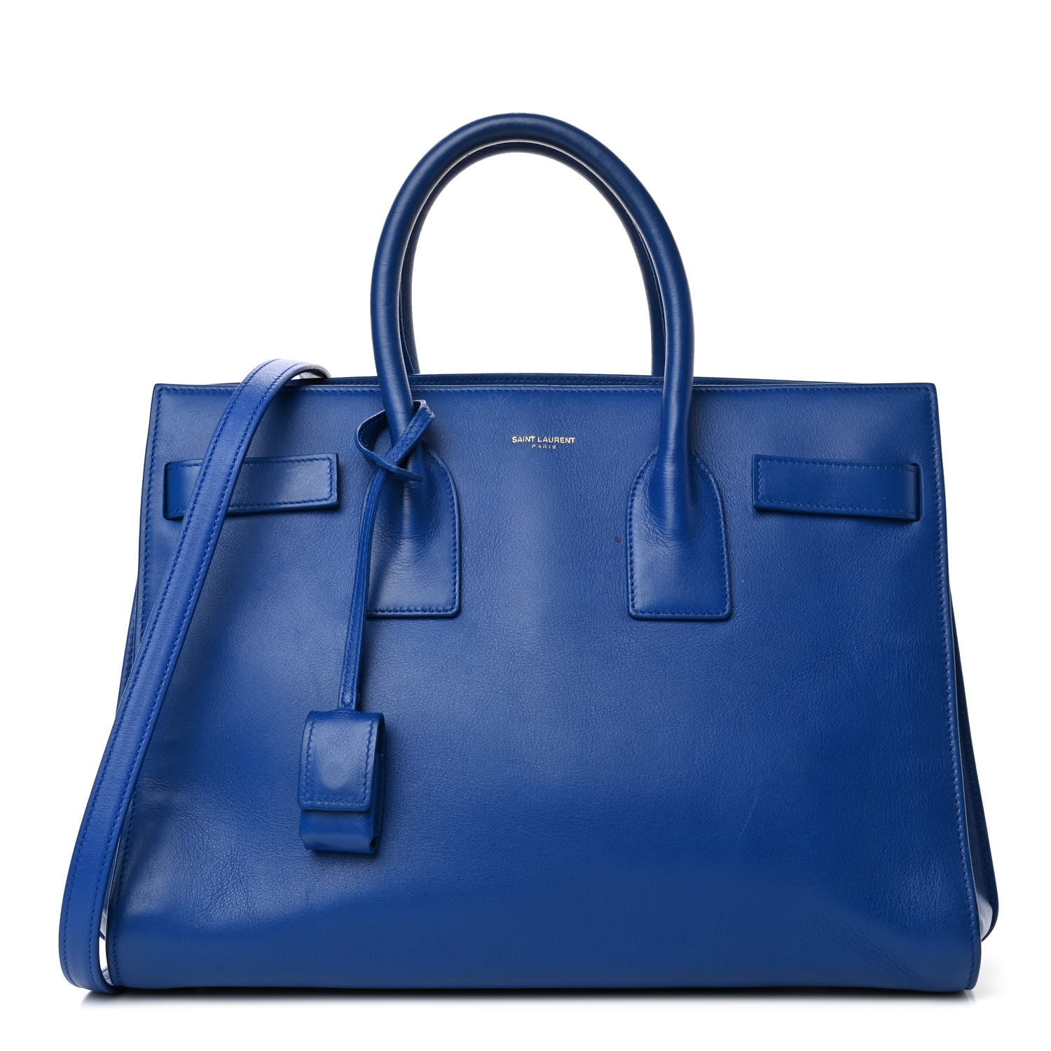 Saint Laurent Calfskin Small Sac De Jour Outremer 1 of 4