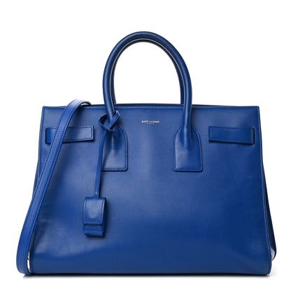 Saint Laurent Calfskin Small Sac De Jour Outremer 1 of 4