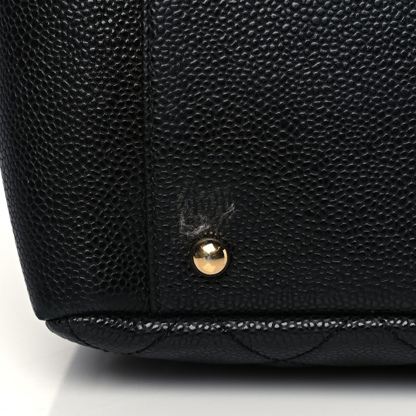 Caviar Quilted XL Grand Shopping Tote GST Black