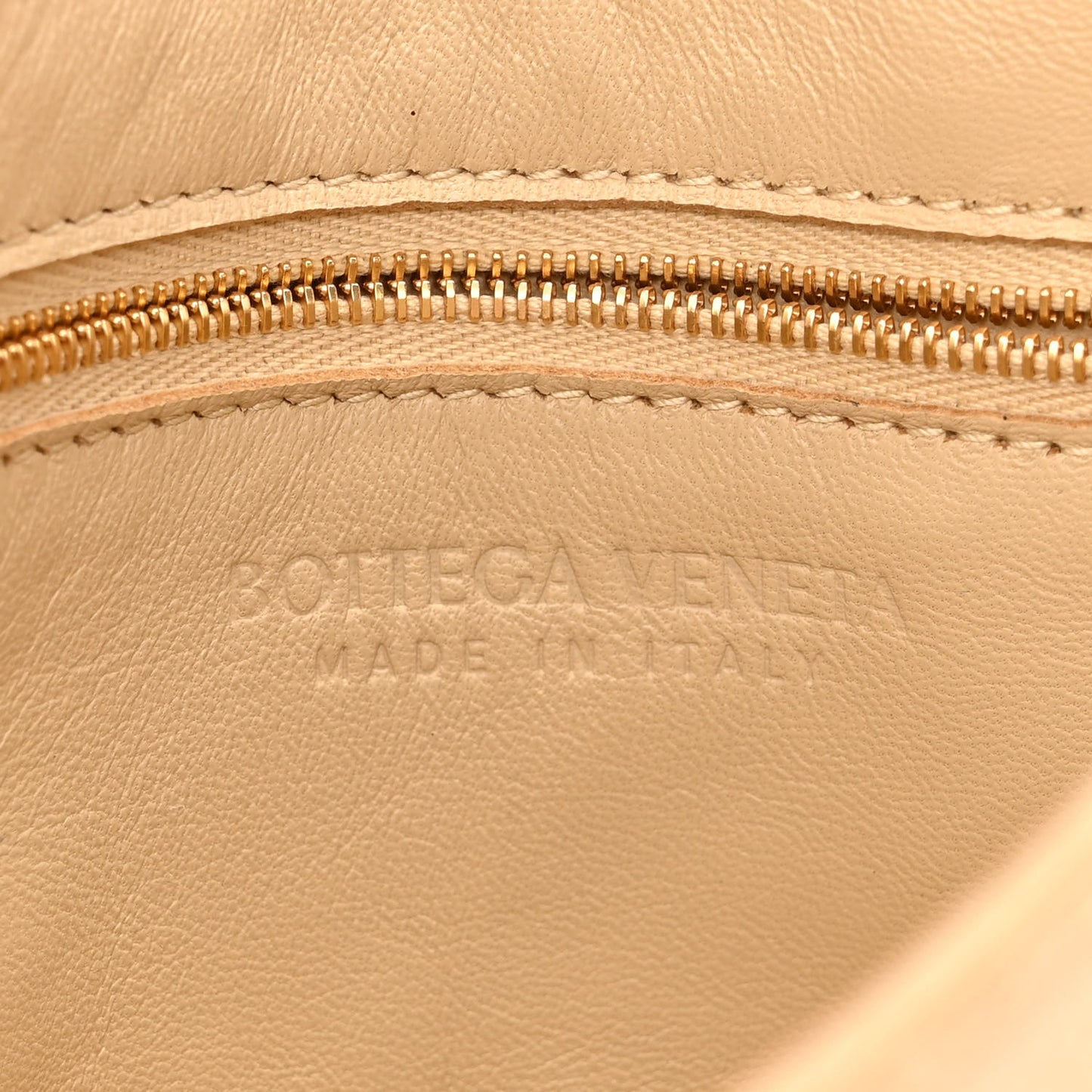 Grained Calfskin Maxi Intrecciato Cassette Crossbody Bag Porridge
