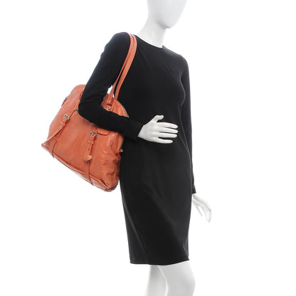 Prada Nappa New Look Tote Corallo 2 of 13