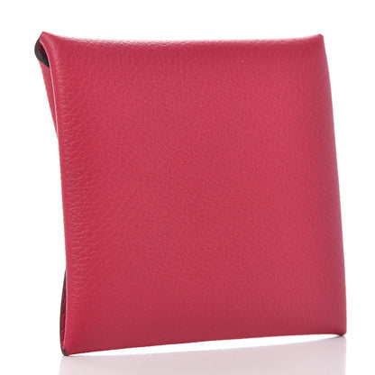 Hermes Evercolor Bastia Coin Purse Framboise 3 of 6