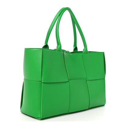 Bottega Veneta Nappa Maxi Intrecciato Medium Arco Tote Parakeet 4 of 10