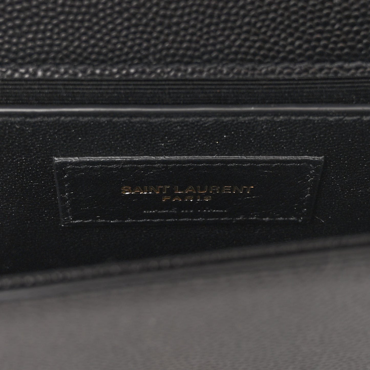 Grain De Poudre Small Classic Monogram Kate Tassel Satchel Black