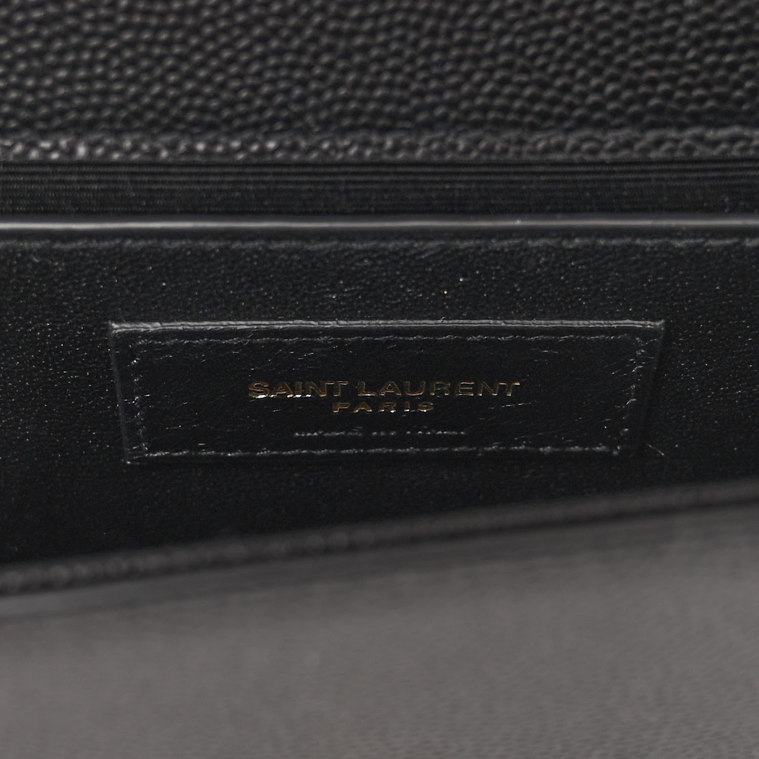 Saint Laurent Grain De Poudre Small Classic Monogram Kate Tassel Satchel Black 7 of 10