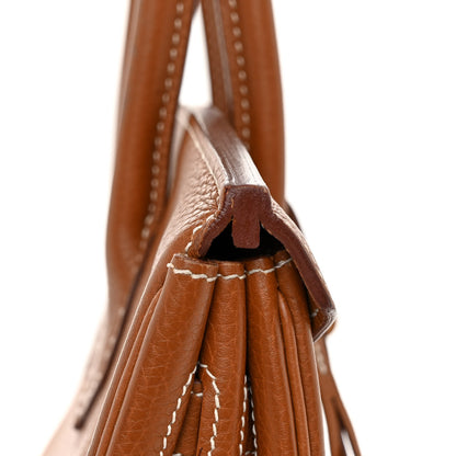 Hermes Taurillon Clemence Birkin 30 Gold 12 of 12