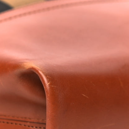 Fendi Pequin Cuoio Vegetale Medium Roll Tote Tobacco Cuoio Miele 5 of 7