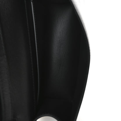 Burberry Grained Calfskin House Check Small Madison Shoulder Bag Black 5 of 10