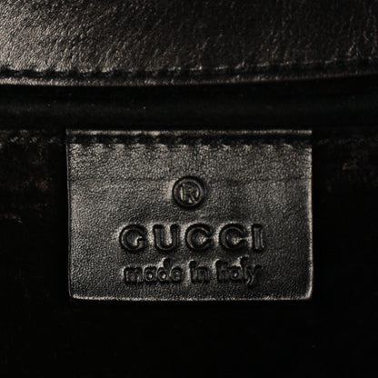 Gucci Python Horsebit Chain Clutch Black 6 of 7