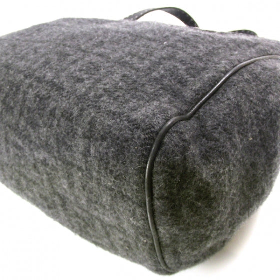 Wool Calfskin Romano Selleria Monogram Satchel