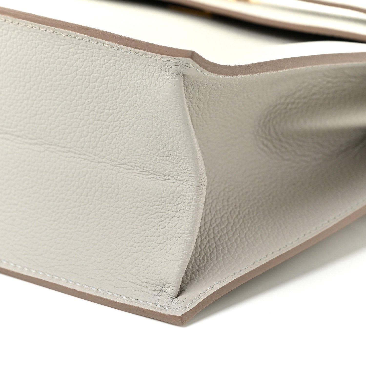 Hermes Evercolor Kelly Danse II Belt Bag Gris Perle 11 of 15