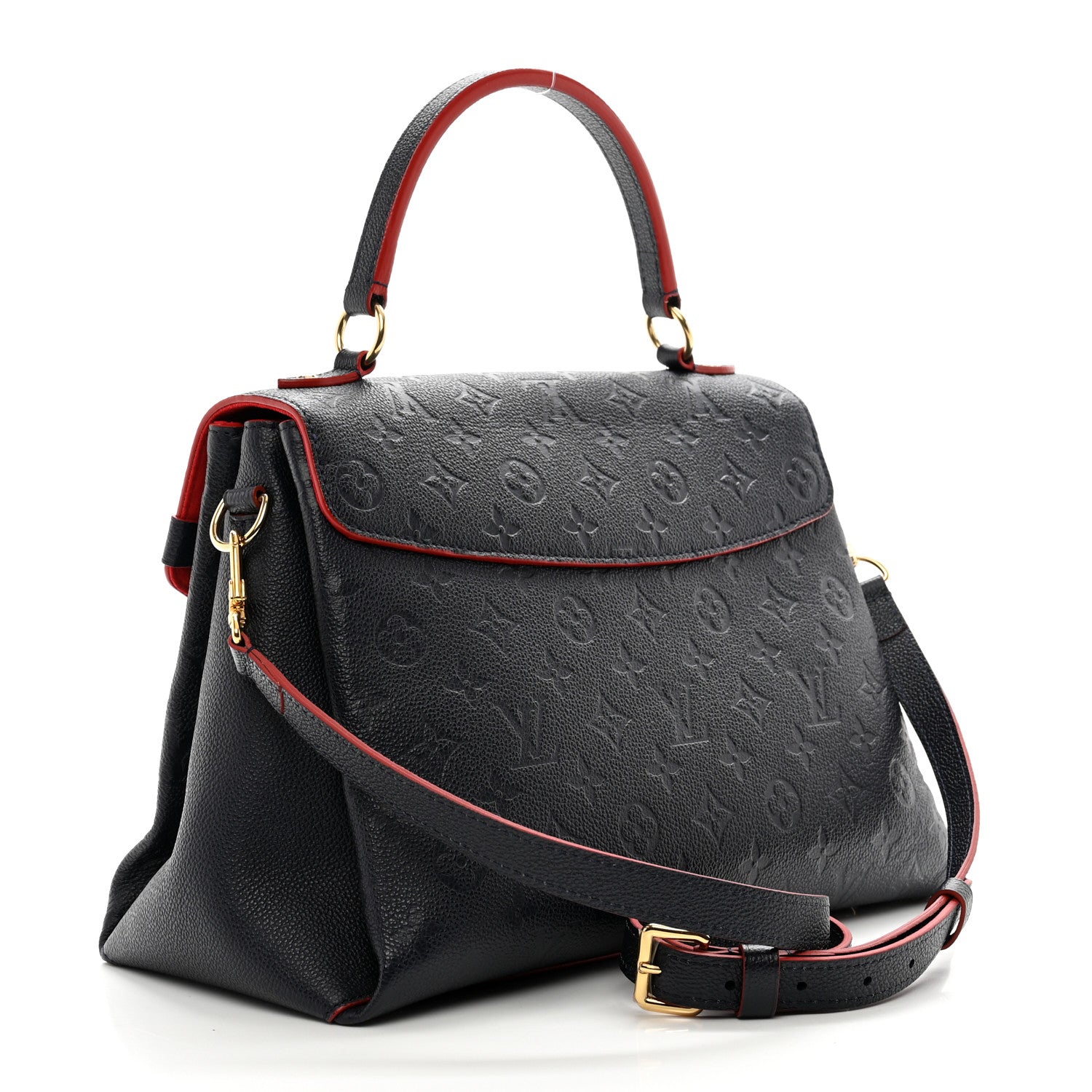 Louis Vuitton Empreinte Georges MM Marine Rouge 3 of 10