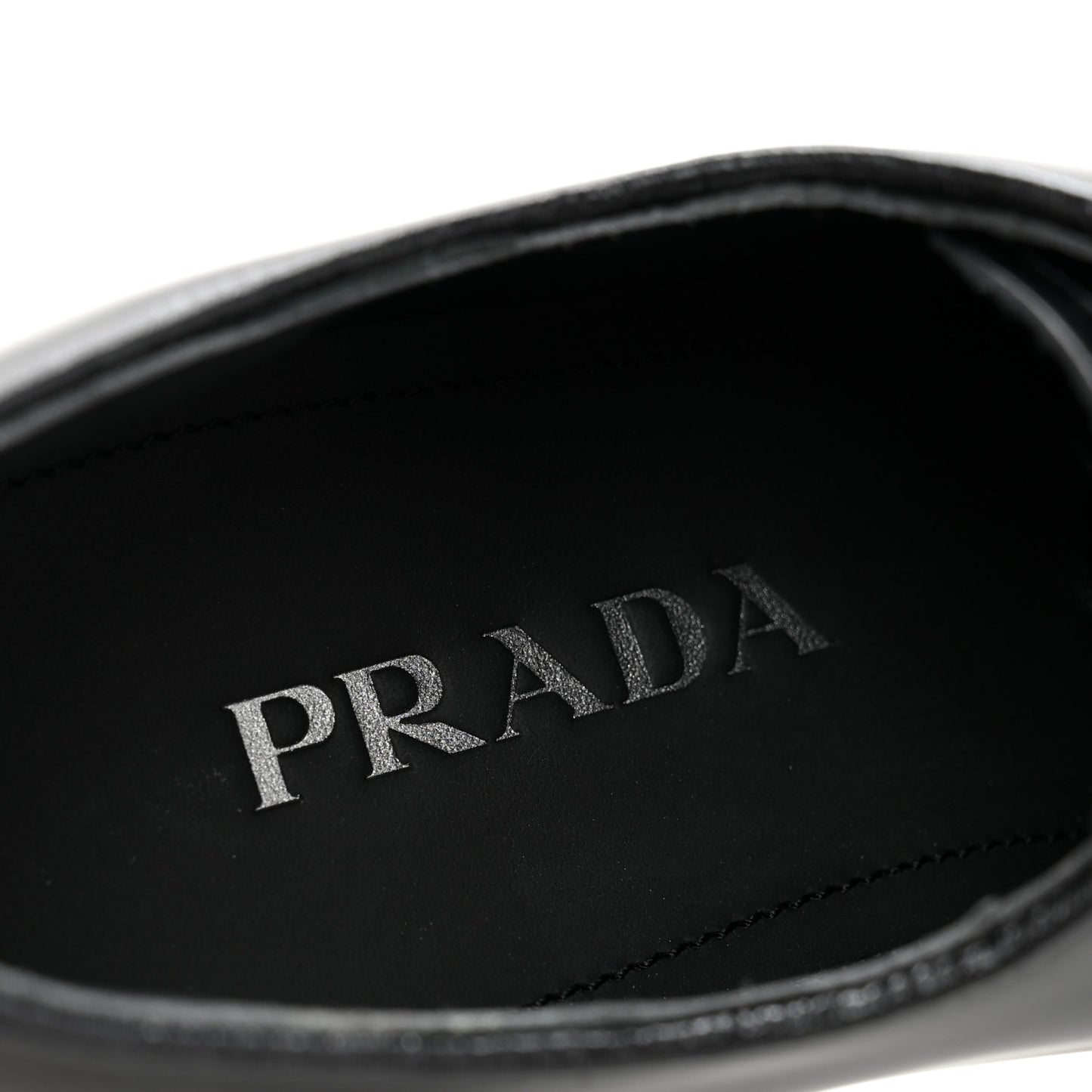 Spazzolato Lace Up 50mm Loafers 38 Black
