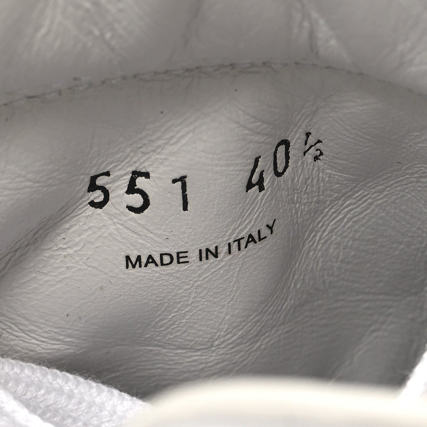 Re-Nylon Gabardine Metal Triangle Logo Wheel Pouch Pocket High Top Sneakers 40.5 White