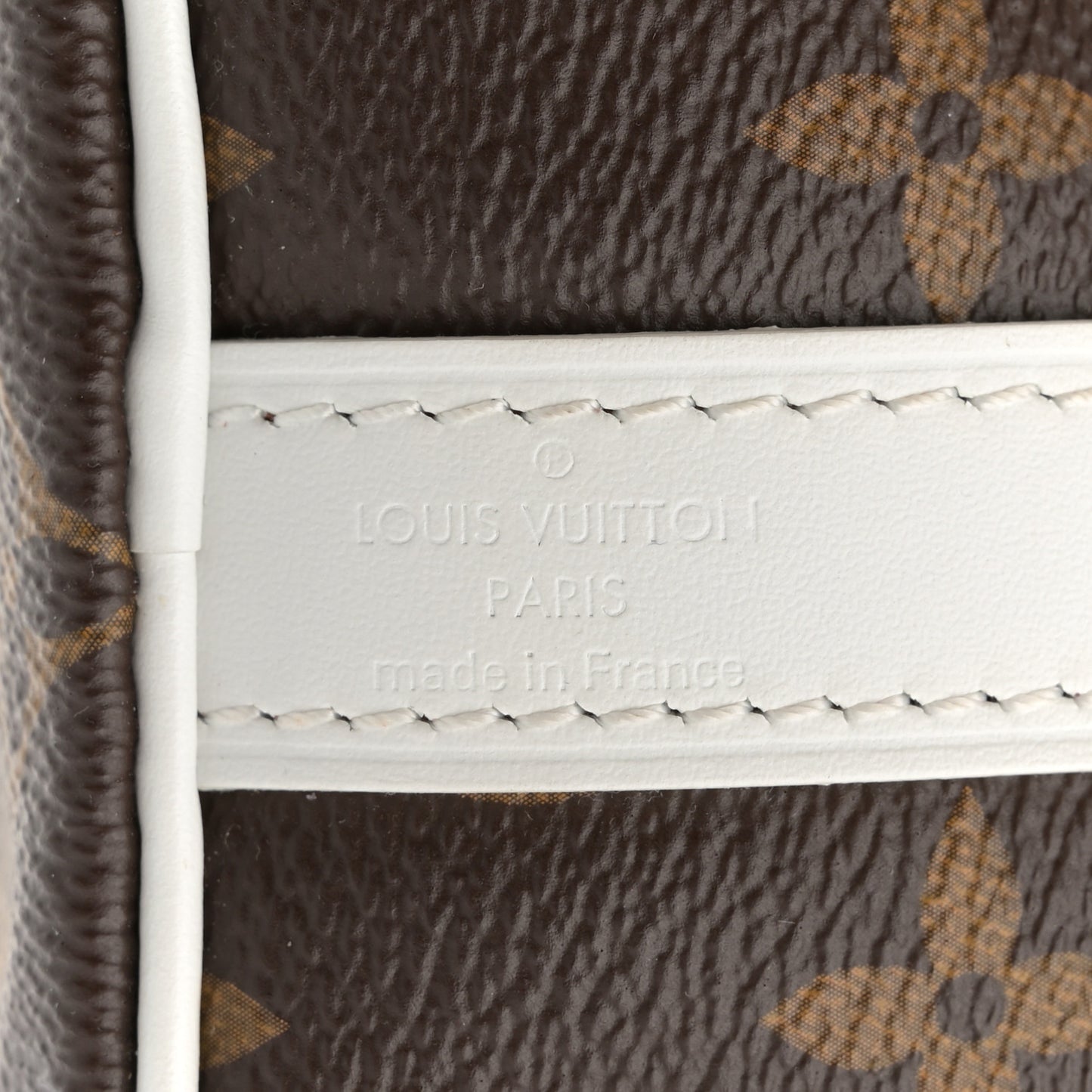 Monogram LV Match Speedy Bandouliere 25 White