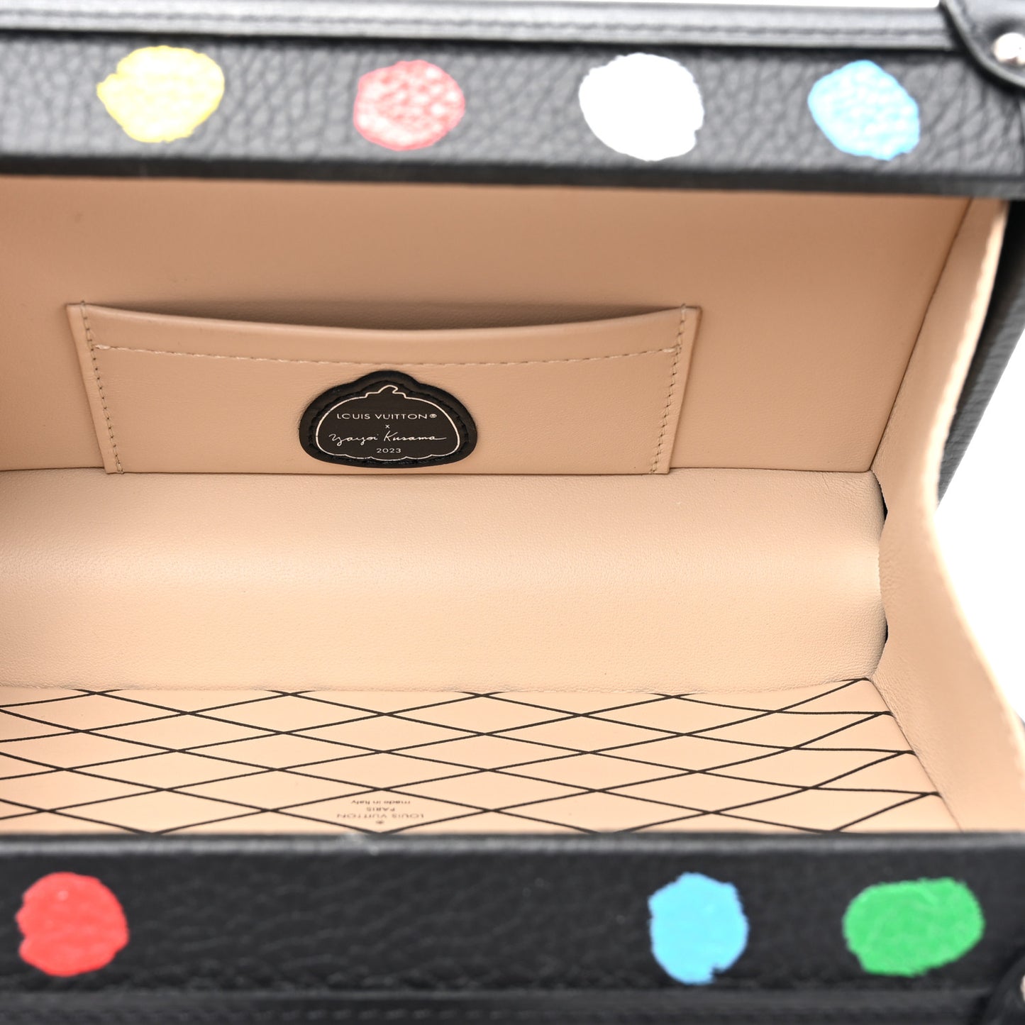 LV X YK Taurillon Petite Malle Black Black