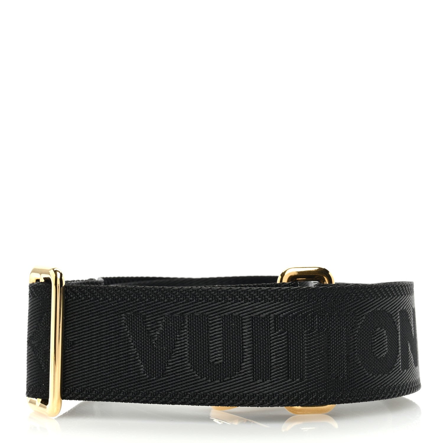 Louis Vuitton Jacquard Alma BB Shoulder Strap Black 1 of 3