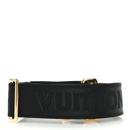 Louis Vuitton Jacquard Alma BB Shoulder Strap Black 1 of 3
