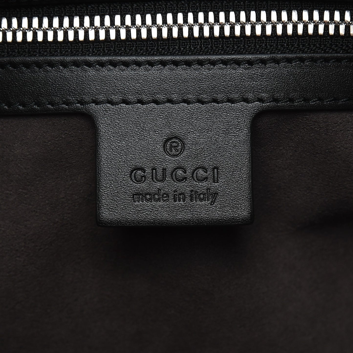 Guccissima Signature Medium Duffle Black