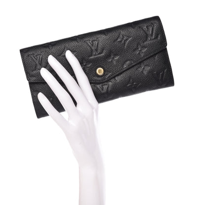 Louis Vuitton Empreinte Curieuse Wallet Black 2 of 15