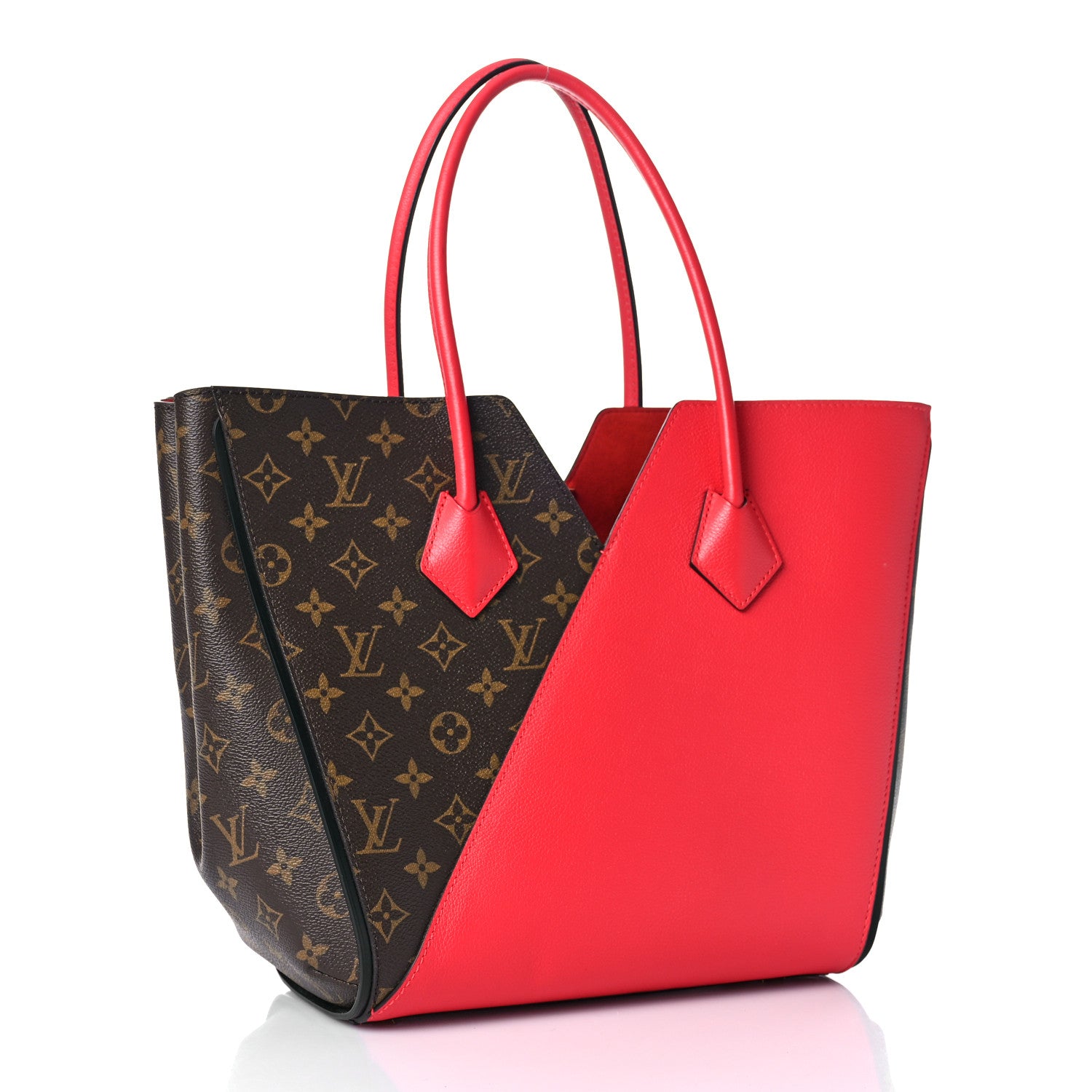 Louis Vuitton Calfskin Monogram Kimono Tote Cherry 3 of 9
