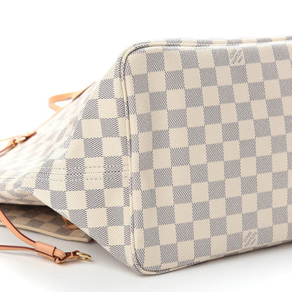 Louis Vuitton Damier Azur Neo Neverfull GM Rose Ballerine 9 of 10