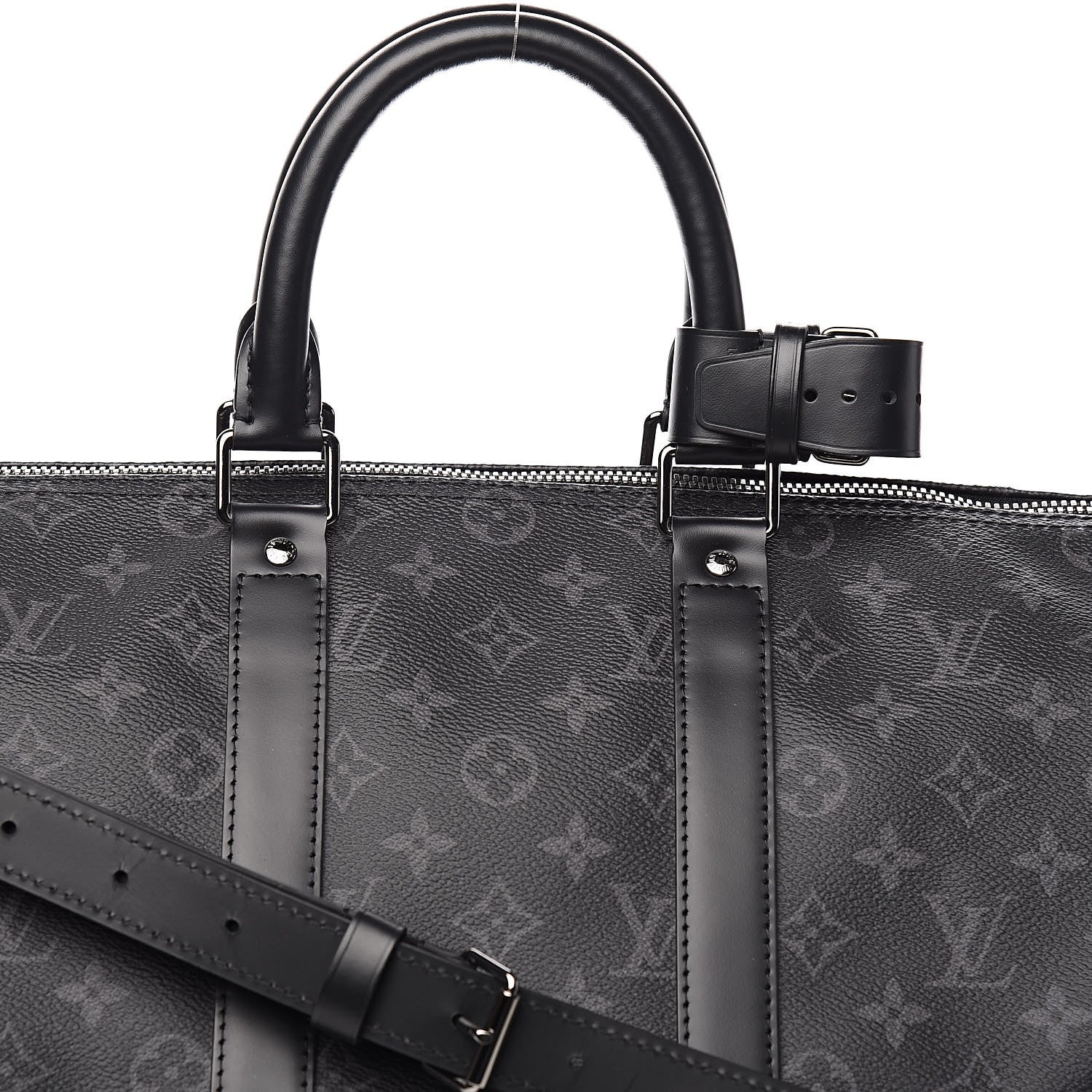 Louis Vuitton Monogram Eclipse Keepall Bandouliere 45 10 of 10