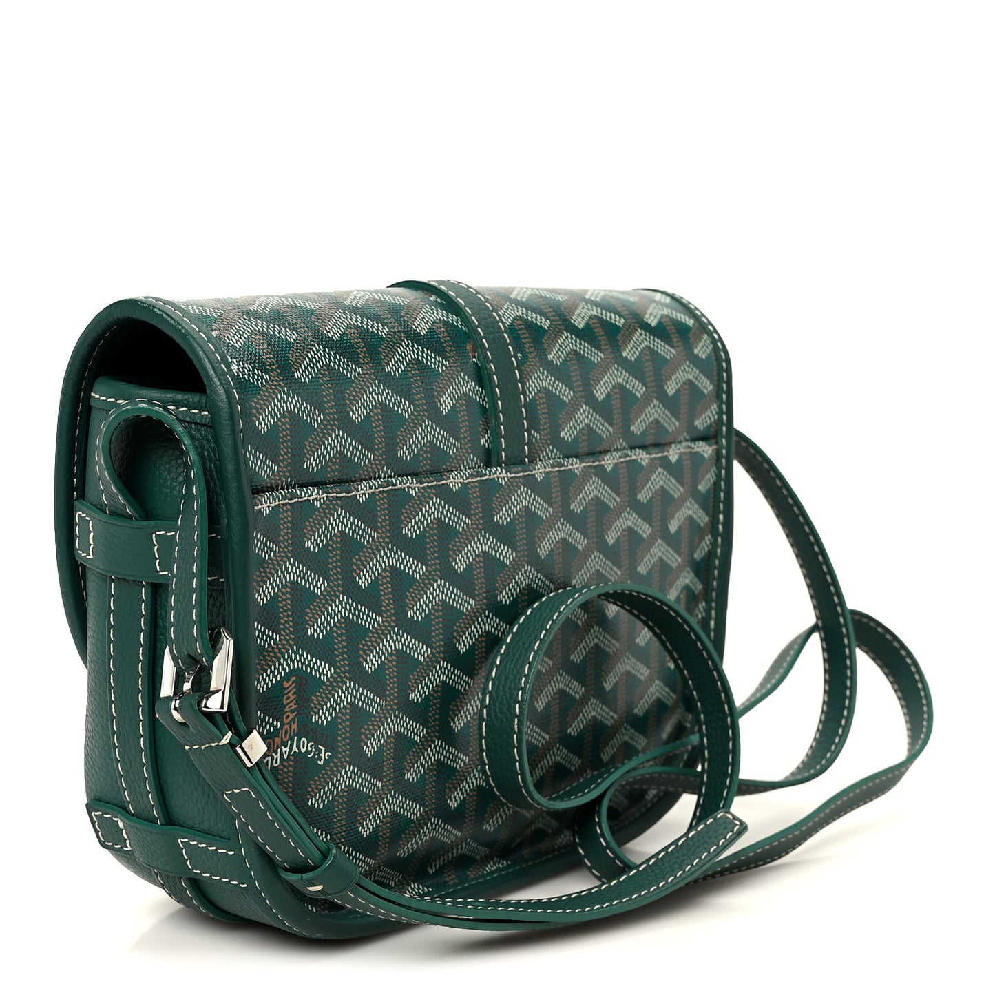 Goyardine Belvedere II PM Messenger Bag Green