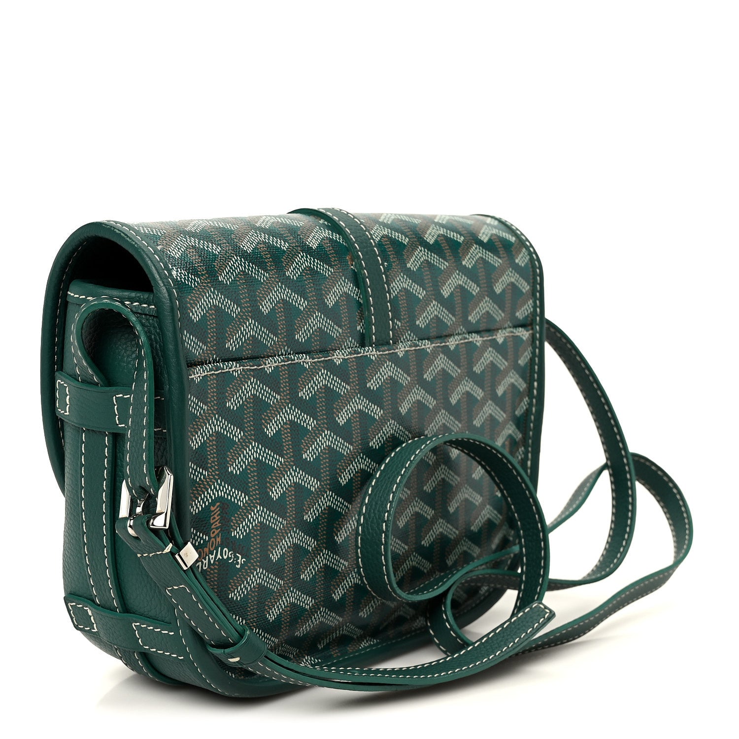Goyard Goyardine Belvedere II PM Messenger Bag Green 3 of 10