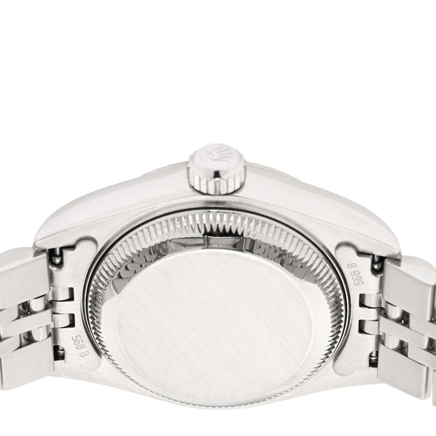 Stainless Steel 18K White Gold Diamond 26mm Oyster Perpetual Datejust Watch Silver 79174