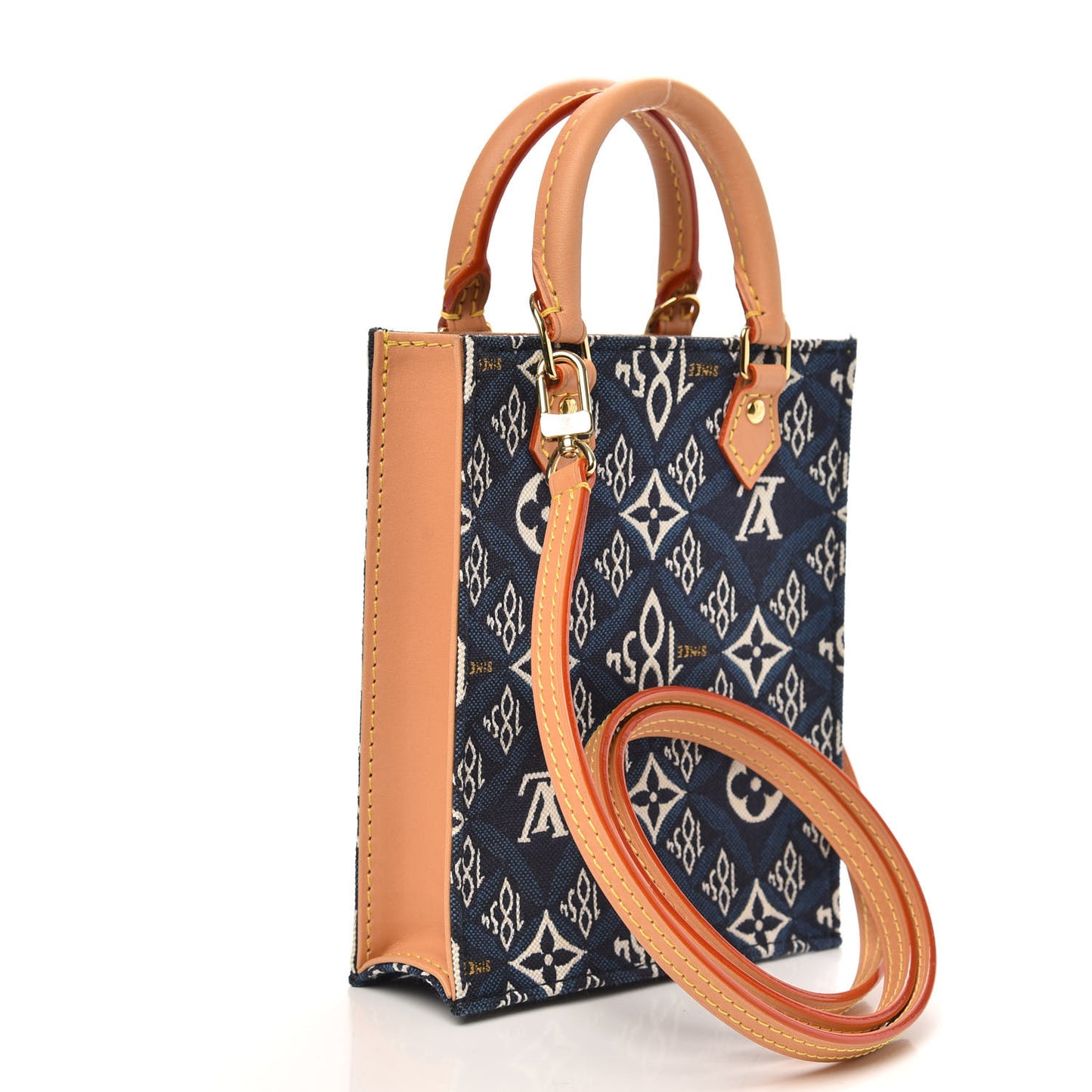 Jacquard Since 1854 Petit Sac Plat Blue