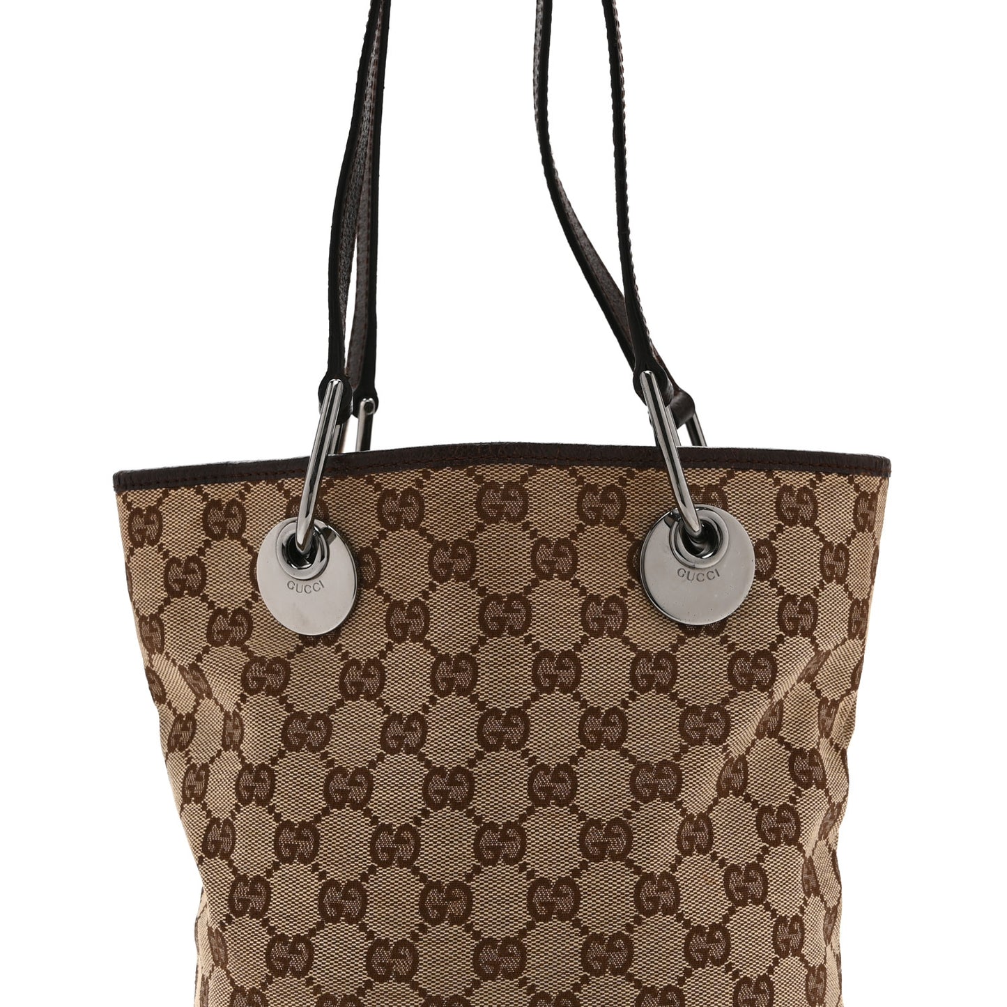 Monogram Small Eclipse Tote Brown