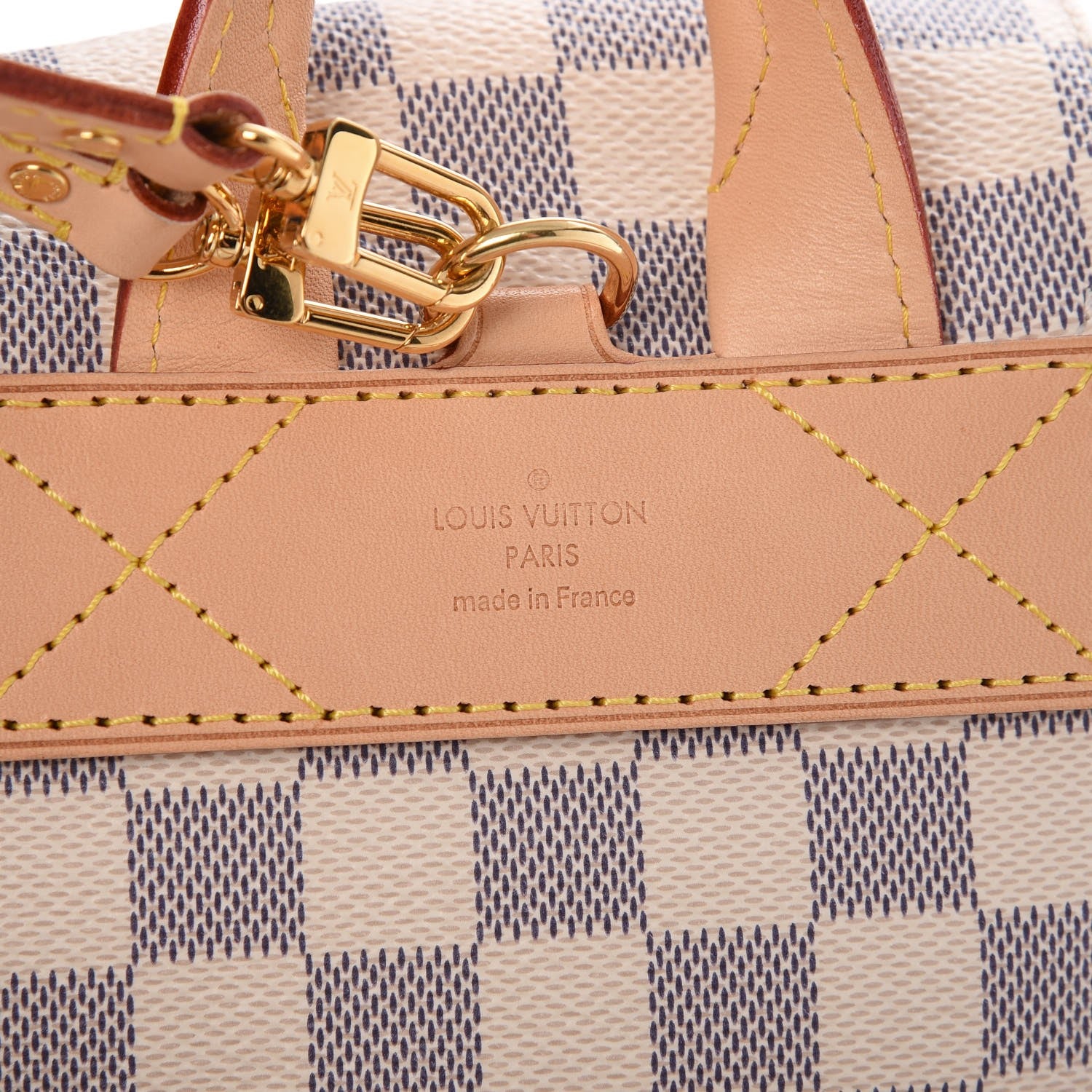 Louis Vuitton Damier Azur Sperone BB Backpack 6 of 10