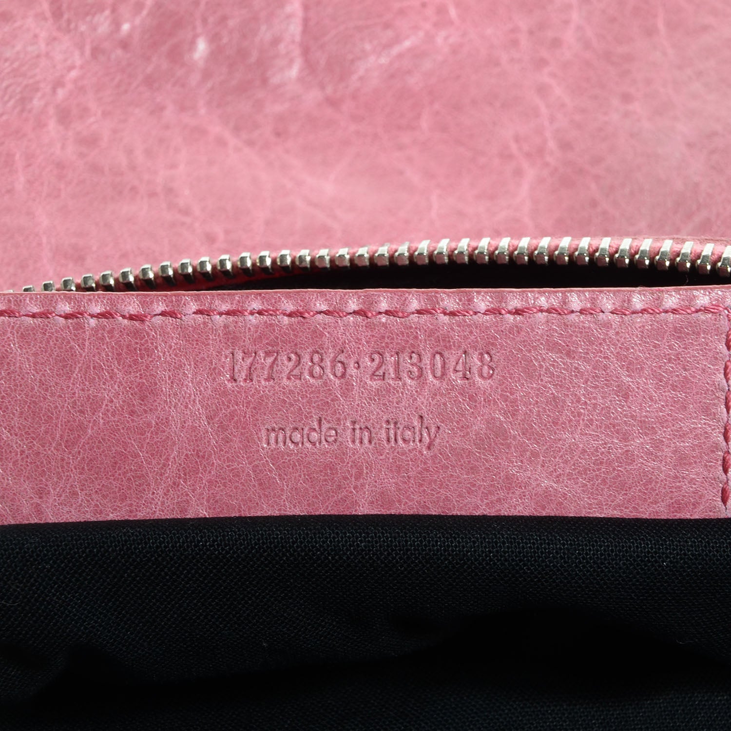 Balenciaga Agneau Giant 21 Silver Hardware Flat Handle Clutch Framboise 7 of 9
