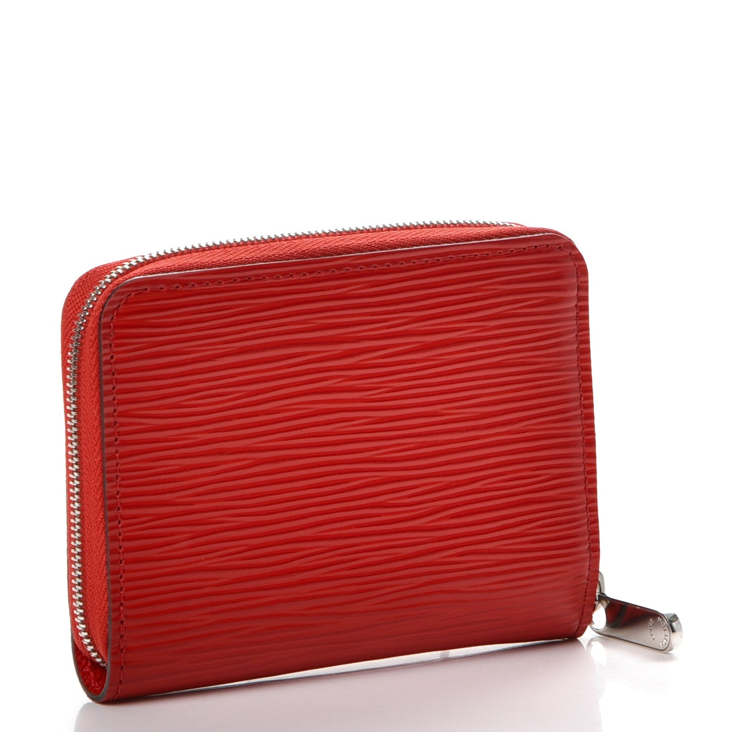 Epi Zippy Coin Purse Coquelicot