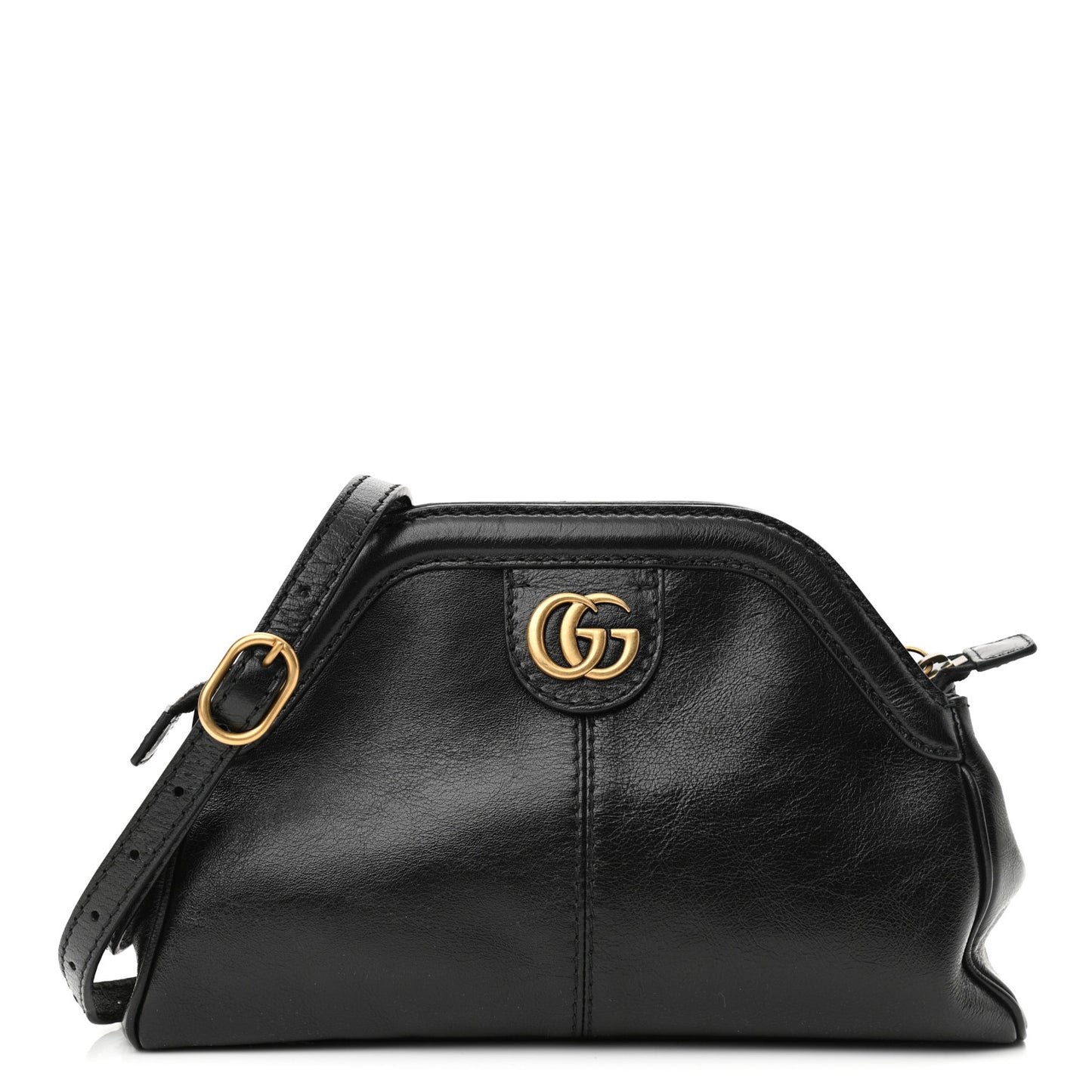 Calfskin Small Re(Belle) Crossbody Bag Black