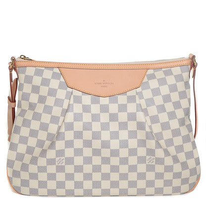 Louis Vuitton Damier Azur Siracusa MM 1 of 8