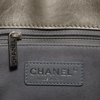Chanel Aged Calfskin Reissue 2.55 Tote Dark Silver 6 of 8