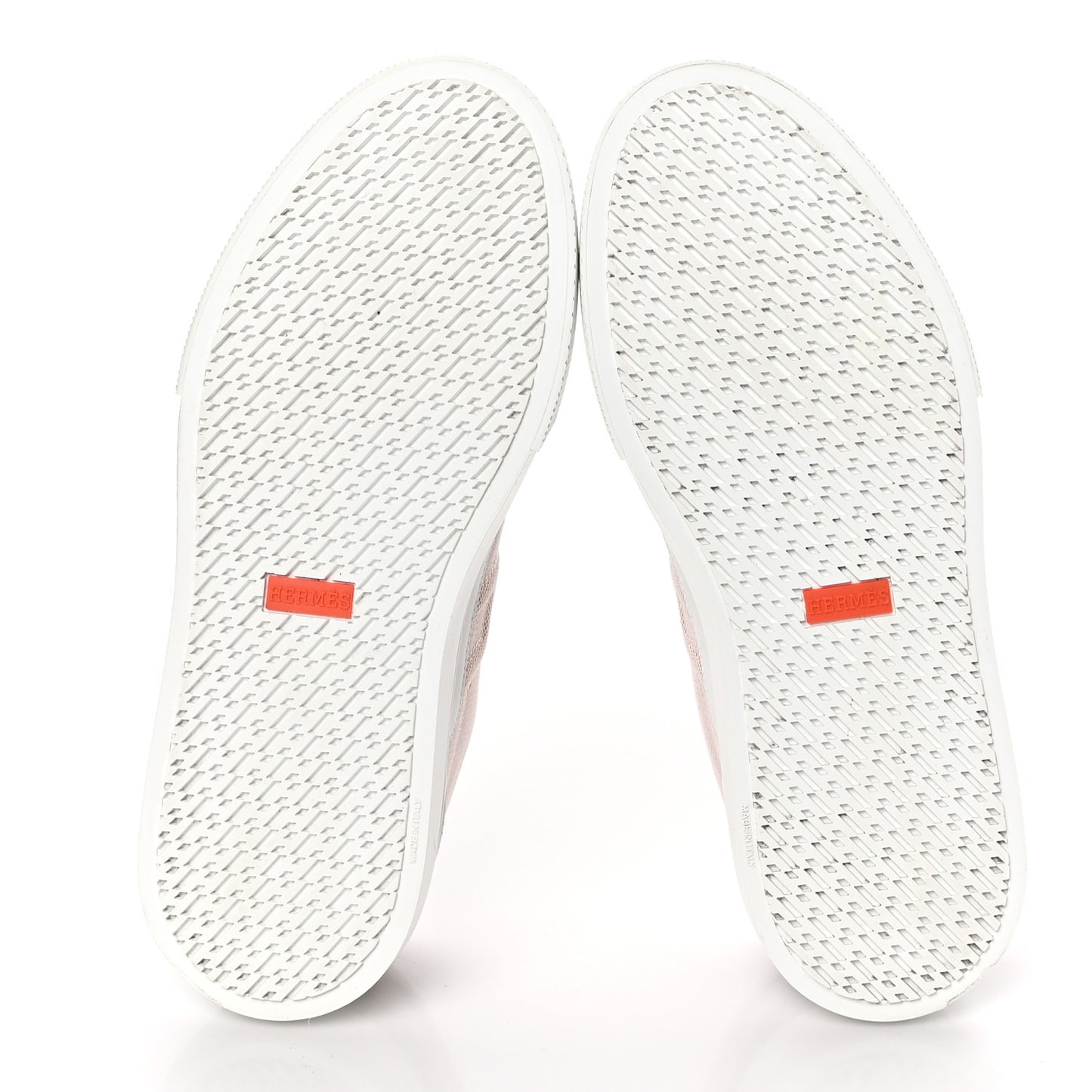 Canvas Calfskin Deep Sneakers 39 Framboise White
