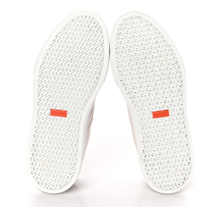 Hermes Canvas Calfskin Deep Sneakers 39 Framboise White 6 of 9
