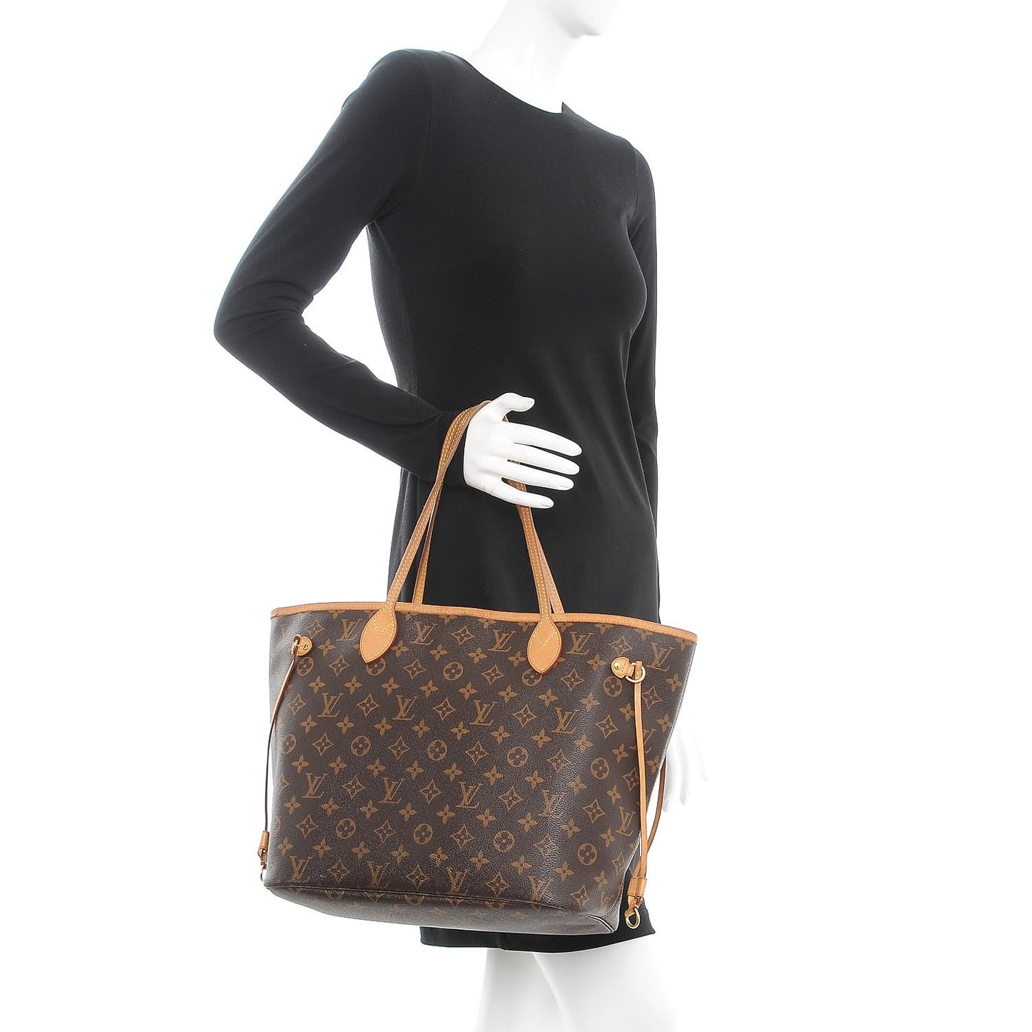 Monogram Neo Neverfull MM Cherry