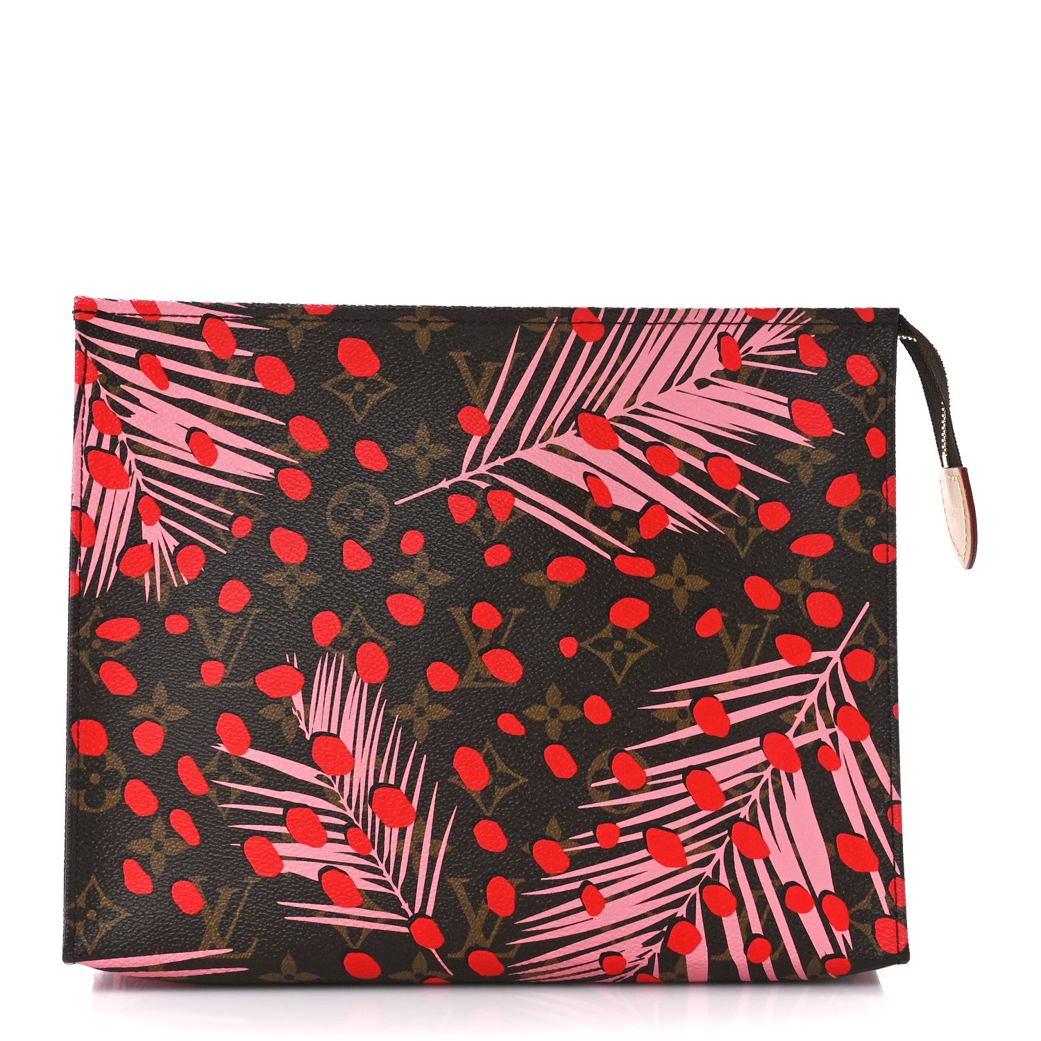 Louis Vuitton Monogram Jungle Dots Toiletry Pouch 26 Sugar Pink Poppy 1 of 10