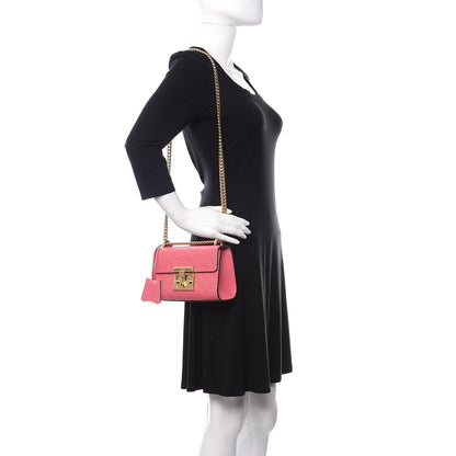 Gucci Guccissima Small Padlock Shoulder Bag Flush 2 of 11
